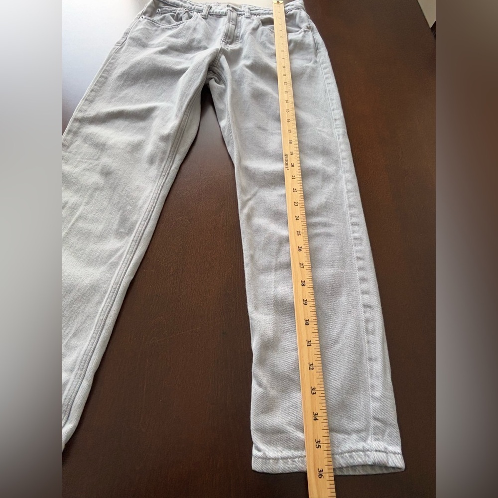 EVERLANE The Summer Jean Size 26 Grey Denim Straight Leg Soft Casual Minimalist - Picture 11 of 11